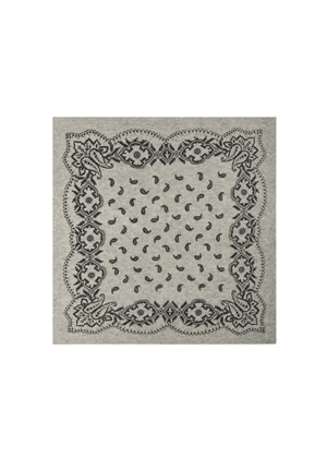 Adelina paisley scarf Grey Melange Neo Noir 